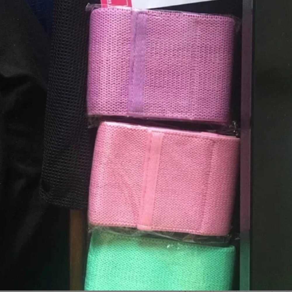 NEW Rohs Resistance Bands & Mesh Travel Bag 3 Sizes/Colors
